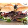 Mini Churrascos lechuga tomate queso x25