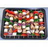 Brocheta grande Pollo Verduras y queso x10
