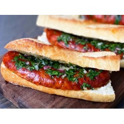 Choripan grande en baguette  (longaniza) x4