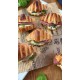 Mini Croissant Jamon Serrano Rucula crema x20