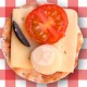 Pizzetas 10cms palmito x25