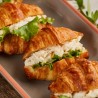 Mini Croissant pollo, lechuga tomate x20