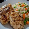 Pollo con arroz primavera