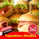 Oferta 3x2 tapaditos aliados x25