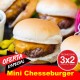 3 bandejas chesseburgers x25 y Pagas 2
