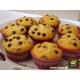 Muffins de vainilla y chips x6