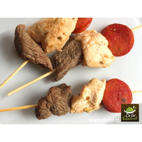 Brochetas mixtas x15